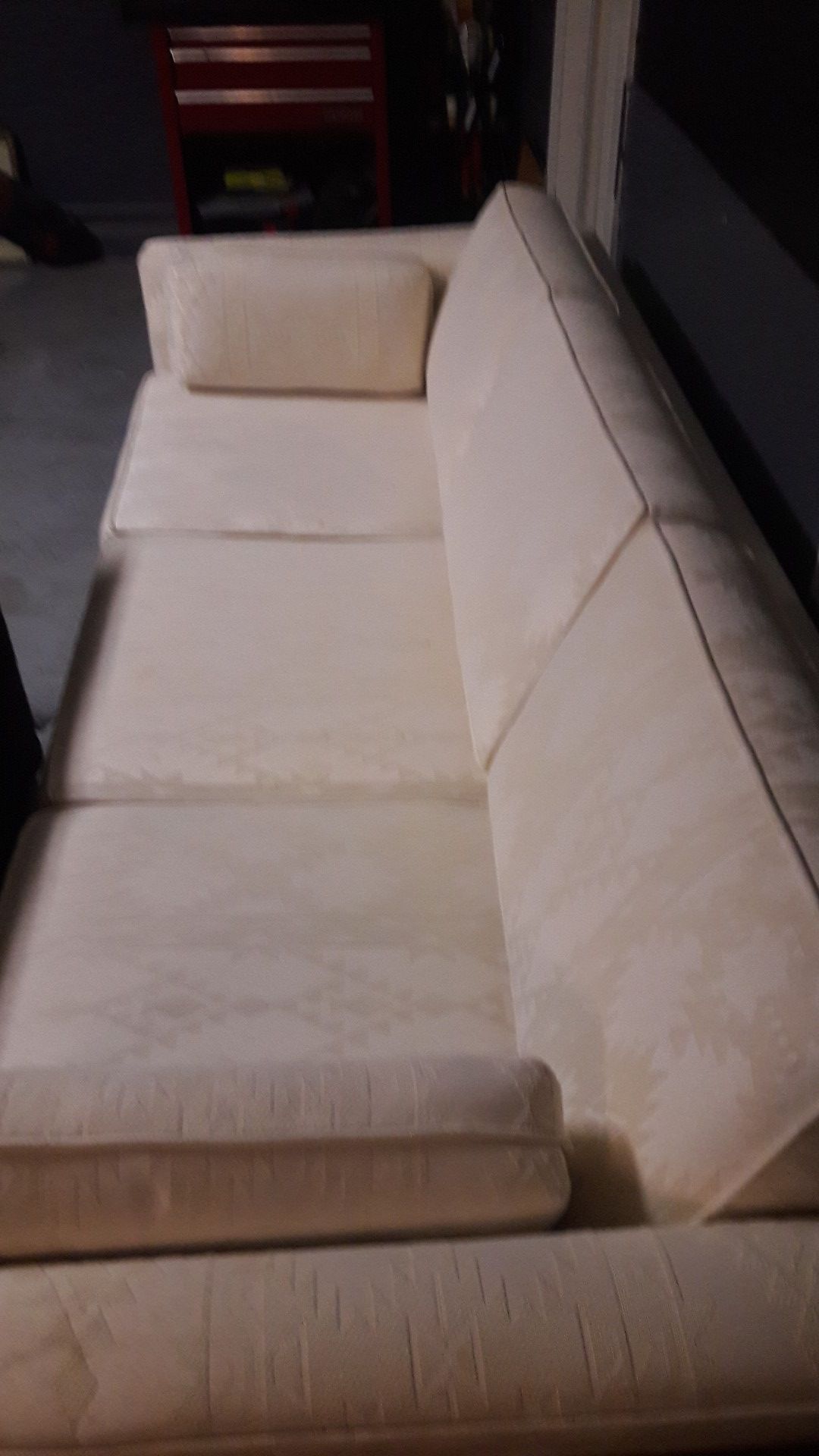 Couch with southwest style design