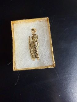 14k San Judas pendant