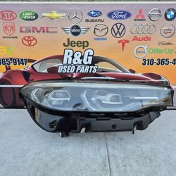 2019 2020 2021 2022 BMW X7 Headlight Headlamp Right Passenger Side RH Original Used OEM (DAMAGED)