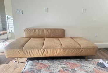 Leather couch