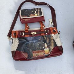 Matching purse and wallet