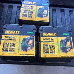 Dewalt Láser Green Verde $150 Each Cada Uno Nuevo 