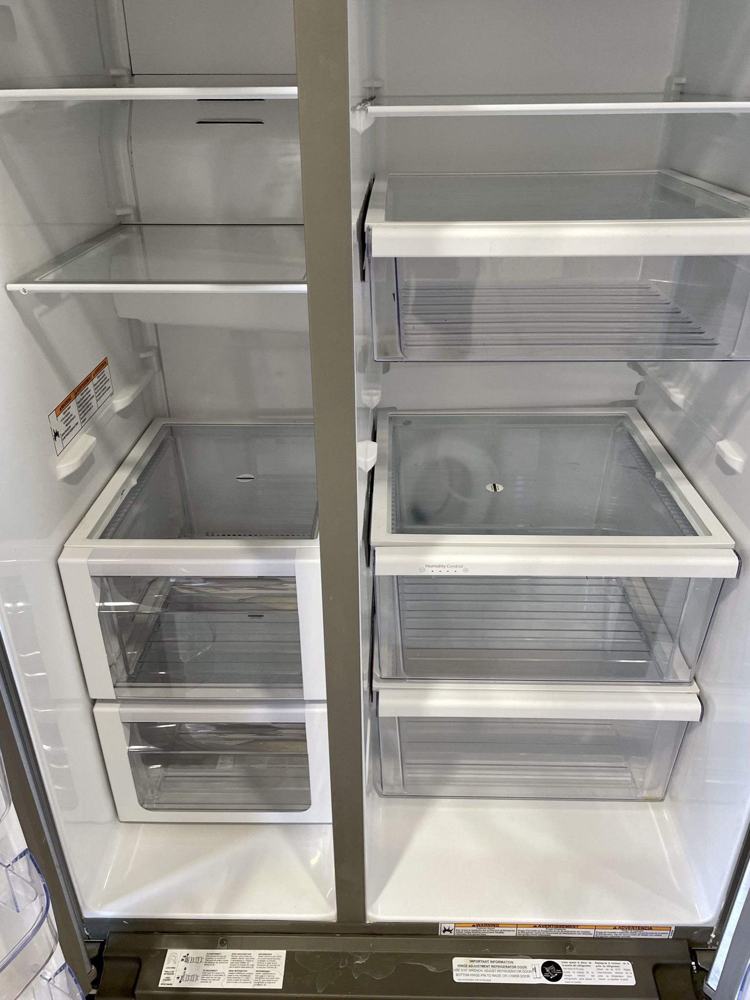 Whirlpool 28 cu. ft. SidebySide Refrigerator with Water Dispenser for