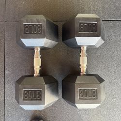 80lb Dumbbells