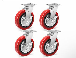 8 inch heavy duty casters wheels