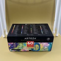 Arteza 60 Color Gouache Paint Set
