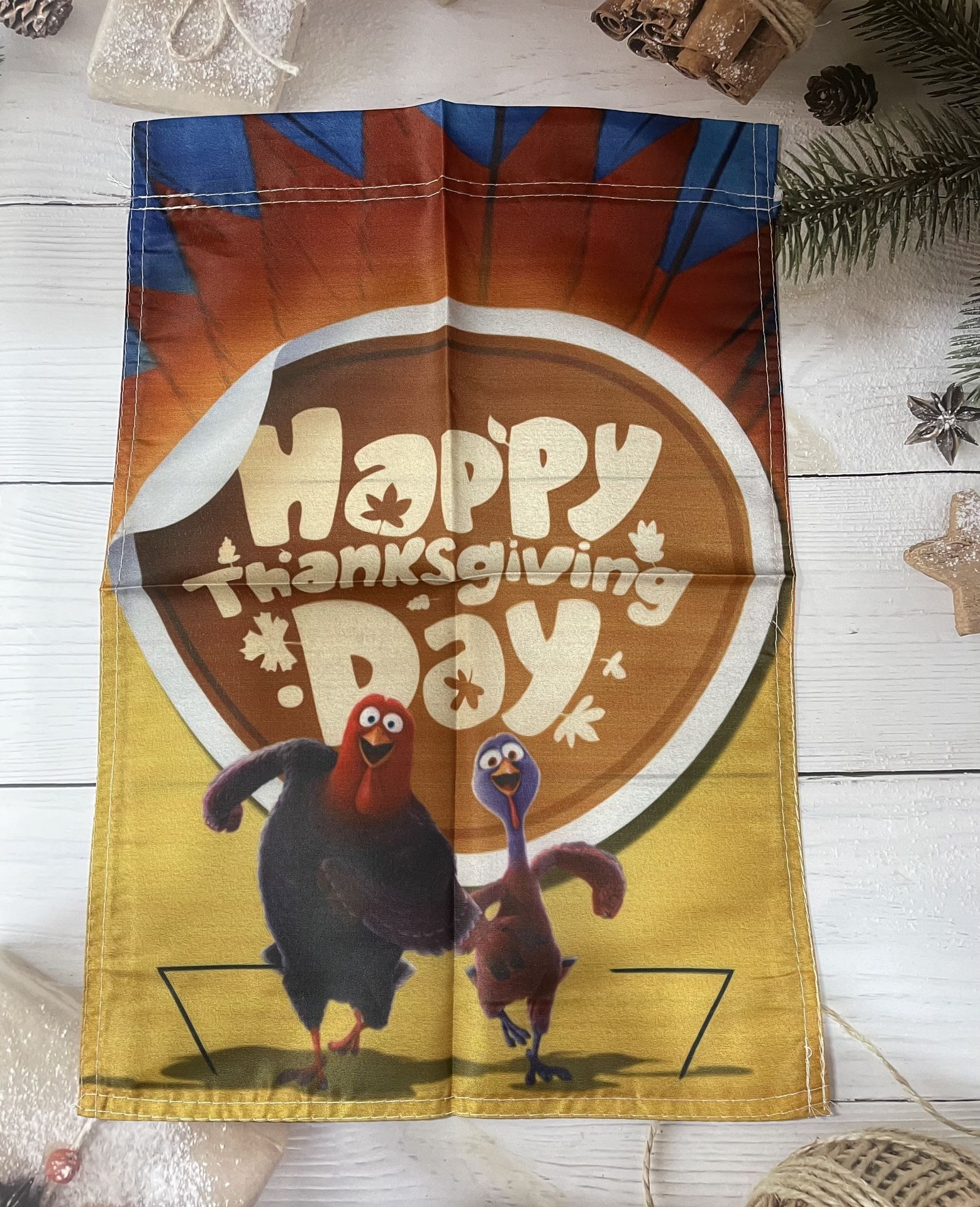 Thanksgiving Garden Flag