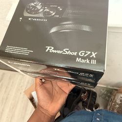Brand New Canon Powershot G7 Mark III