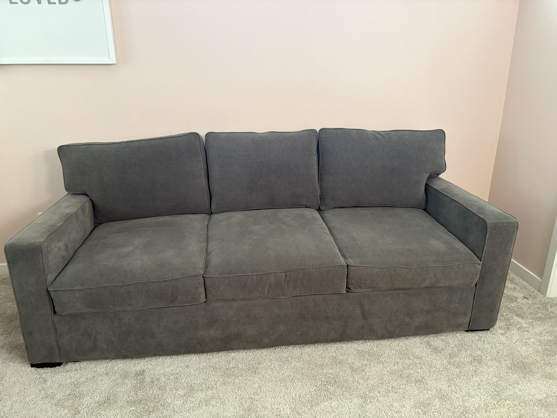 Sofa Sleeper Couch - Queen Size with Storage Ottoman