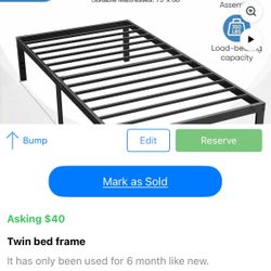 Twin Bed Frame