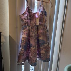 Francesca's Floral mini dress size  large  New