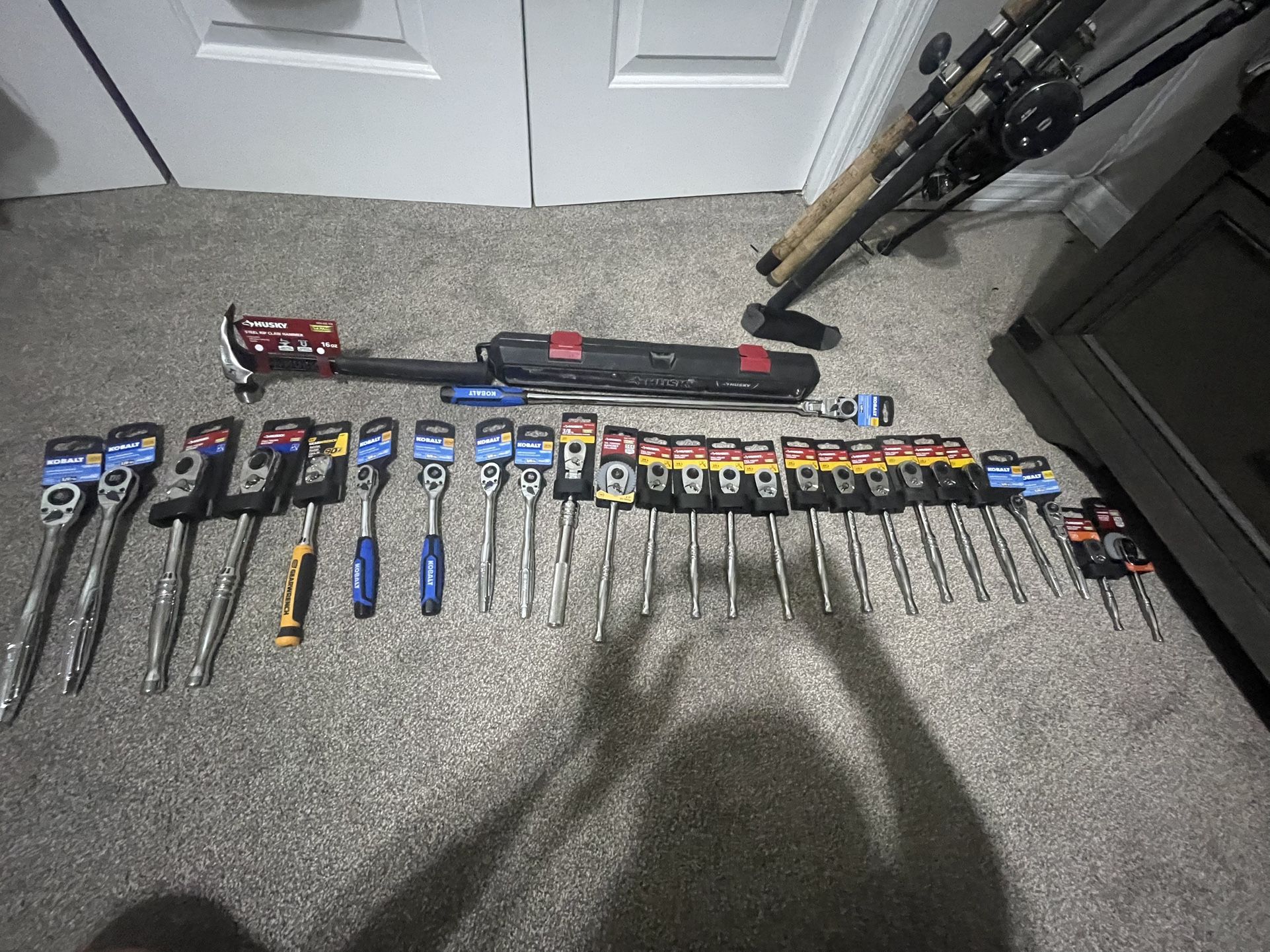 Lots Of Brand New Socket Wrenches