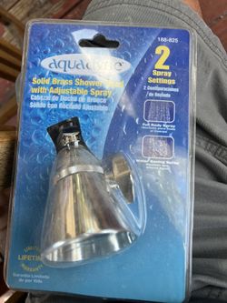 New Aqua Dyne Shower Head 