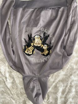 Grey Silver Hoodie Clear Vision