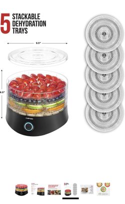 Chefman 5-Tray Round Food Dehydrator for Sale in San Diego, CA