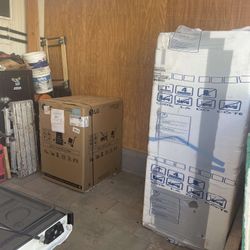 Samsung 3 Door Refrigerator and Samsung Pressure Washer 