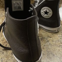 Converse All Star Brown Leather Shoes