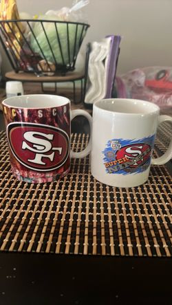 San Francisco 49ers Coffee Mugs Set of 2