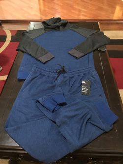 NIKE Hurley hoodie and pants size: M