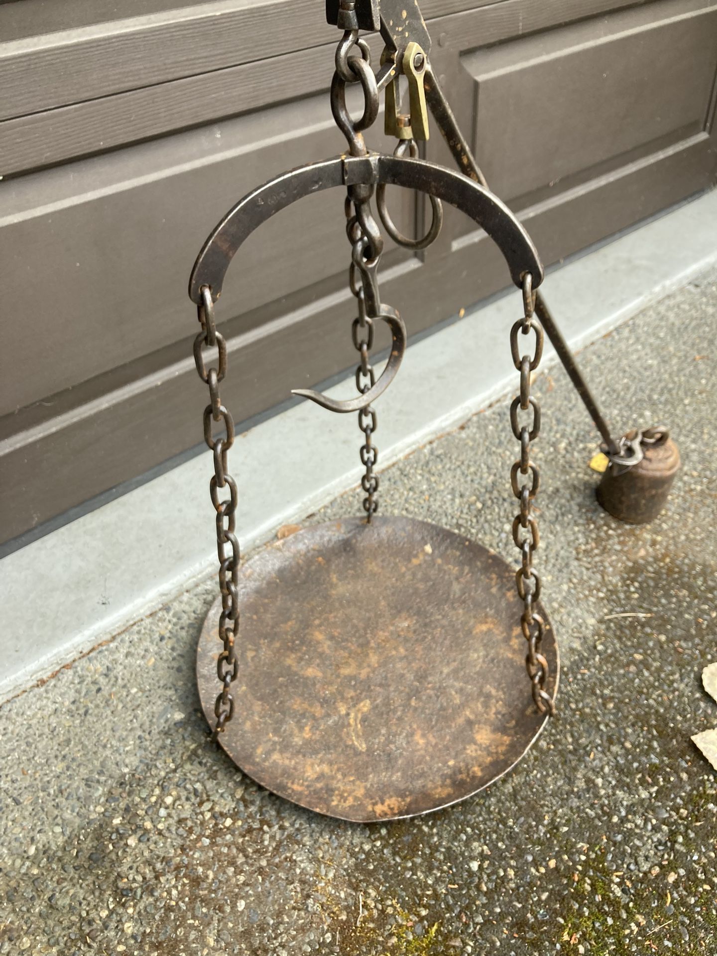 Antique Hanging Scale 