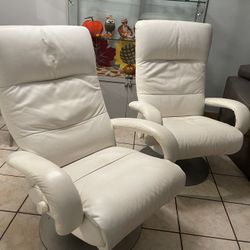 Recliner Sofa . Leather. Nail Salon , Spa , House . Very Comfortable.$60Each
