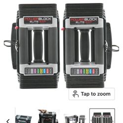 The Block dumbbell set
