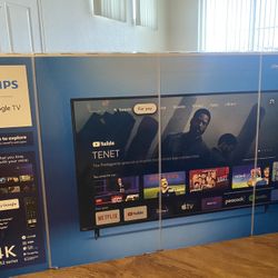 PHILIP ULTRA HD GOOGLE TV 65inch!