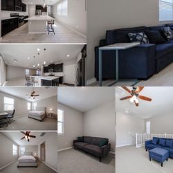 FREE Couch, Futon, Queen Bed, Desk, End tables 