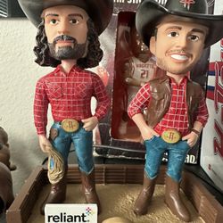 Rockets Bobblehead: Steven Adams And Reed Sheppard