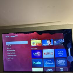 55” TCL Roku TV Screen (some damage)
