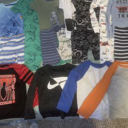 Boy Clothes Mostly Size 5T Pjs  $20