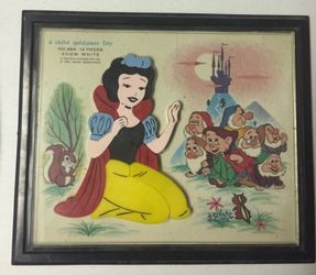 Vintage 1964 Snow White puzzle