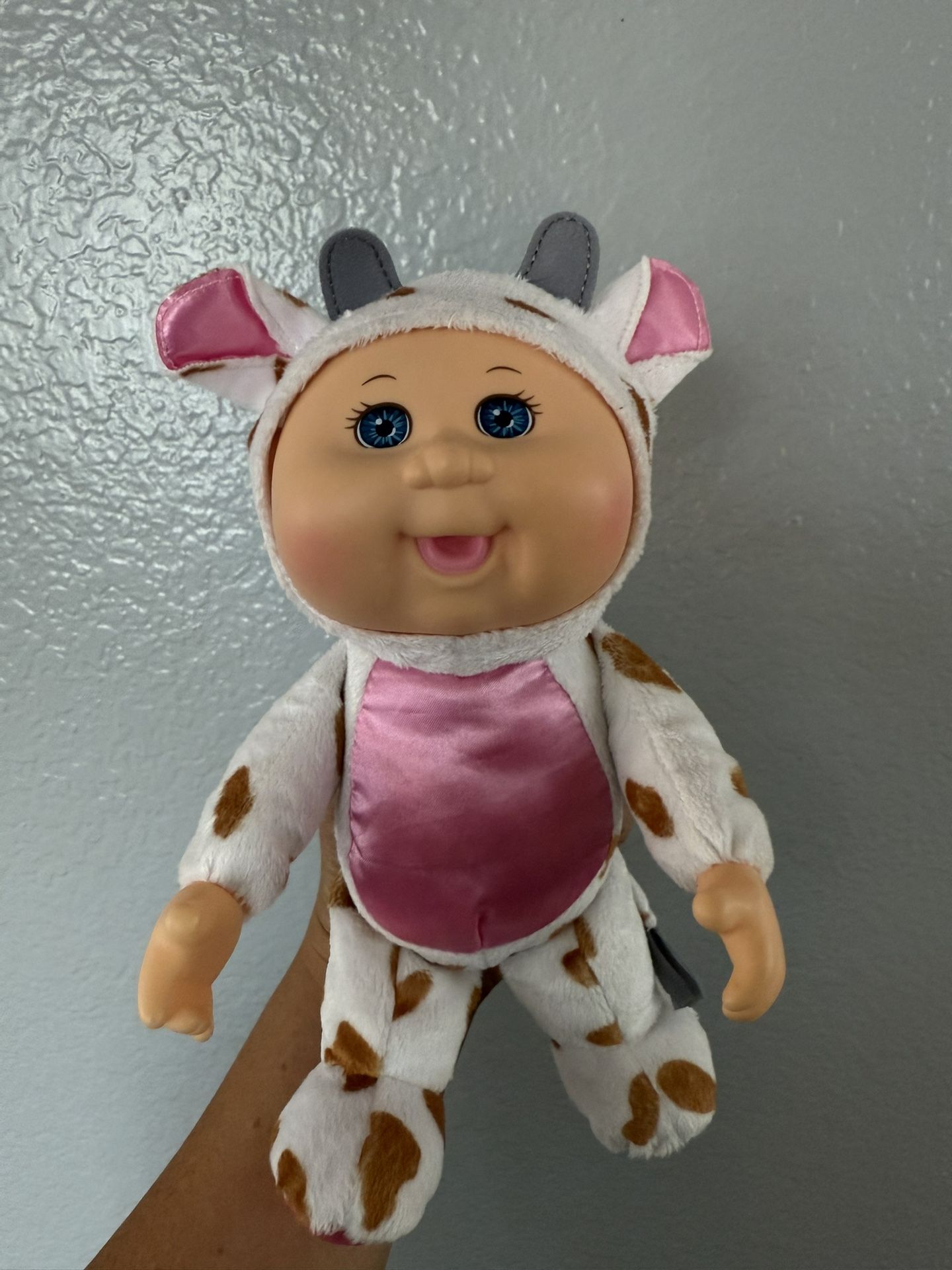 CABBAGE PATCH KID 10" BARNYARD FRIENDS CUTIES CLARA COW BABY DOLL CPK