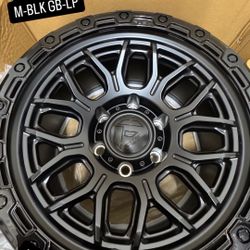 NEW FUEL SURGE 17x9 RIMS