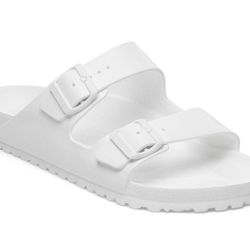 Birkenstock Arizona EVA Slide Sandal - White EU 42