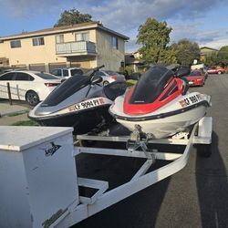 2 Honda Aquatrax Jet Ski For Sale 
