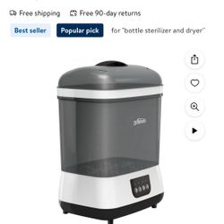 Baby Bottles Sterilizer And Dryer