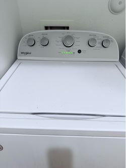 Whirlpool washer and dryer