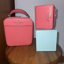 Kate Spade New Hard To Find Purse, Wallet Set