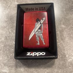 Zippo Lighter Surfer 2004 used With Box 