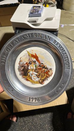 The Great American Revolution 1776 Collector Plate