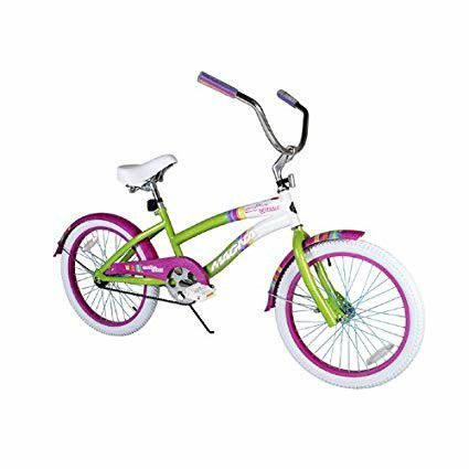 Girl's cruiser bike green and white(no pink)