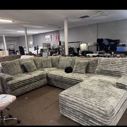 (Order Any Color) Brand New Super Plush Comfy Corduroy Sectional 