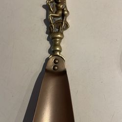 ANTIQUE Brass Shoe Horn - Dartmoor Pixie