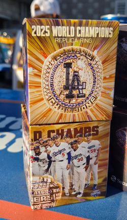 Dodgers Replica player rings 7/28/26 sga