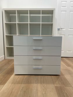 Home Depot Tvilum Austin 4-Drawer White Chest of Drawers 1/9 Available