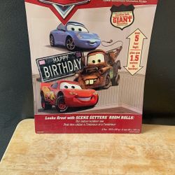 DISNEY CARS HAPPY BIRTHDAY DECORATIONS TAKE ALL $25
