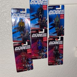 Full Set Of Mini Gi Joe Figures