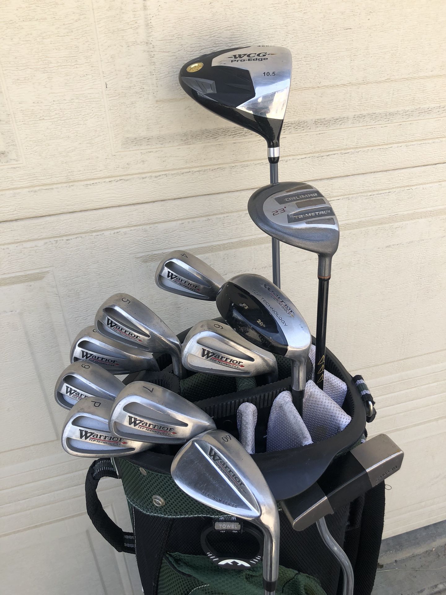 Golf Set 4-PW with Driver, Fairway wood