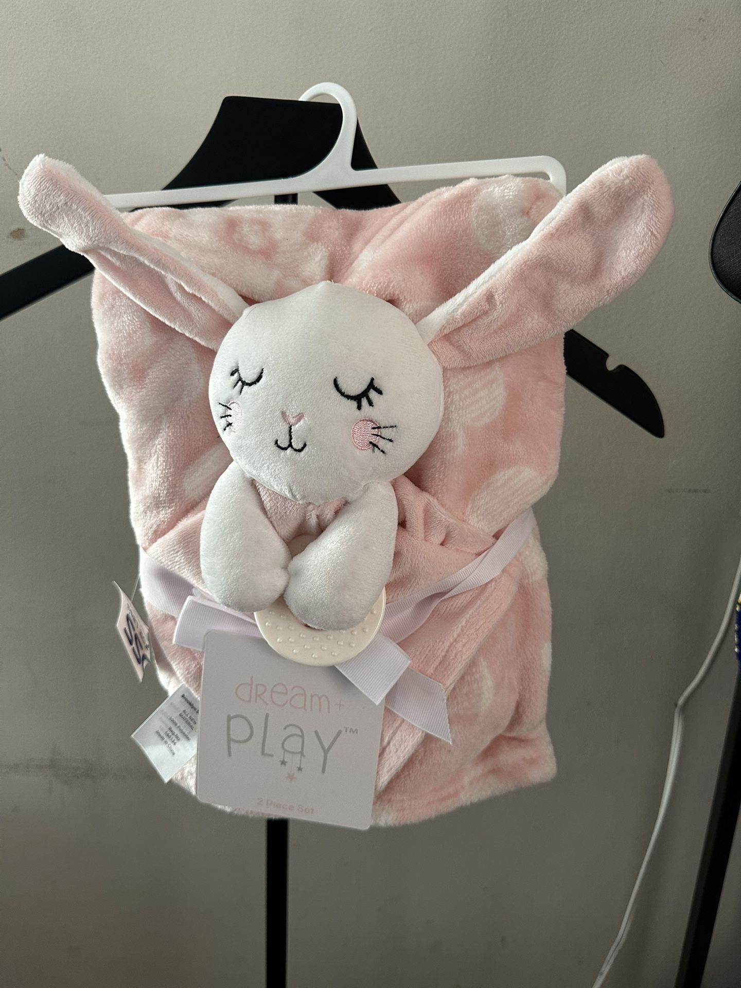 Baby Blanket And Toy Teether